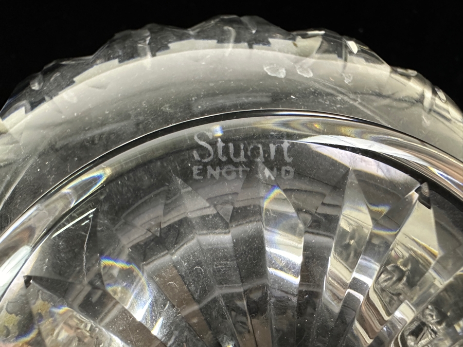 Stuart England Crystal Bowl 8W X 3 7/8H [Photo 5]
