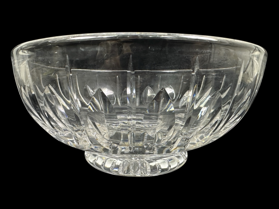 Stuart England Crystal Bowl 8W X 3 7/8H
