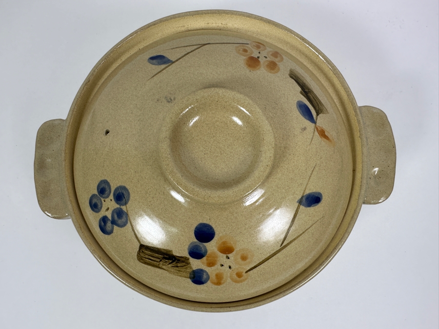 Asian Earthen Clay Pot With Lid 12.5W [Photo 4]