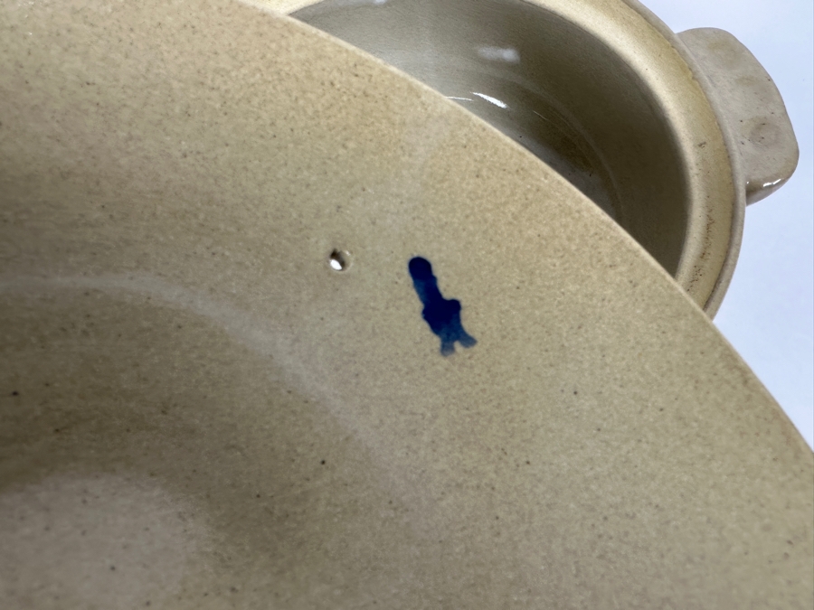 Asian Earthen Clay Pot With Lid 12.5W [Photo 6]