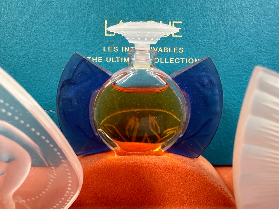 Lalique France Les Flacons Collection Miniatures Perfume Bottles Edition 1998, 1999 And 2000 With Box Les Introuvables The Ultimate Collection [Photo 6]