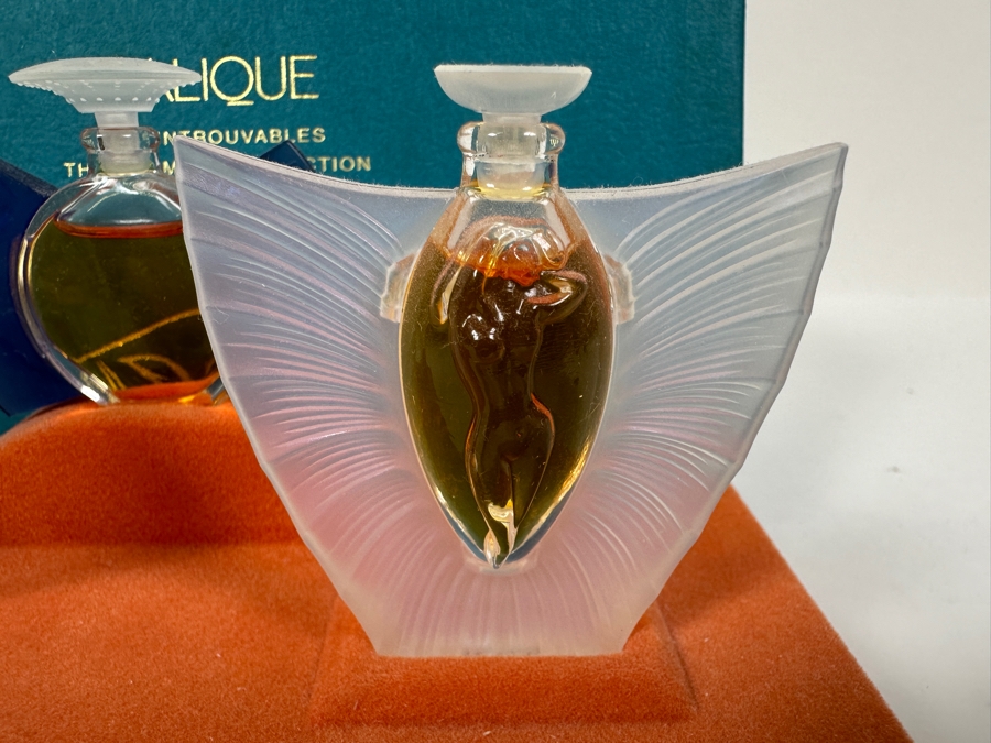 Lalique France Les Flacons Collection Miniatures Perfume Bottles Edition 1998, 1999 And 2000 With Box Les Introuvables The Ultimate Collection [Photo 5]