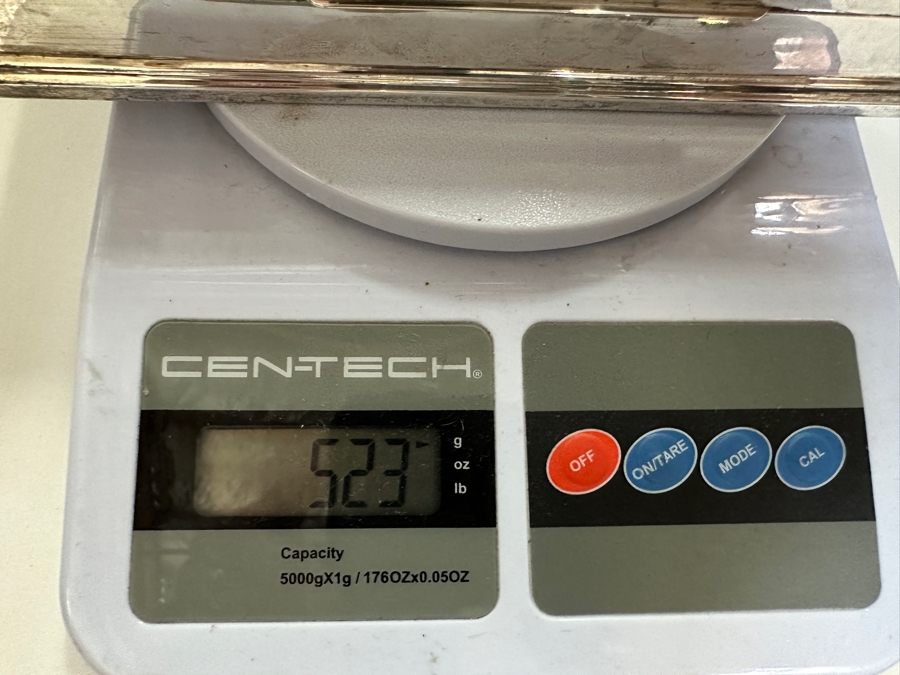 Stunning Vintage Repousse Sterling Silver Box From Thailand 8.25W X 4.25D X 1.75H 523g [Photo 20]