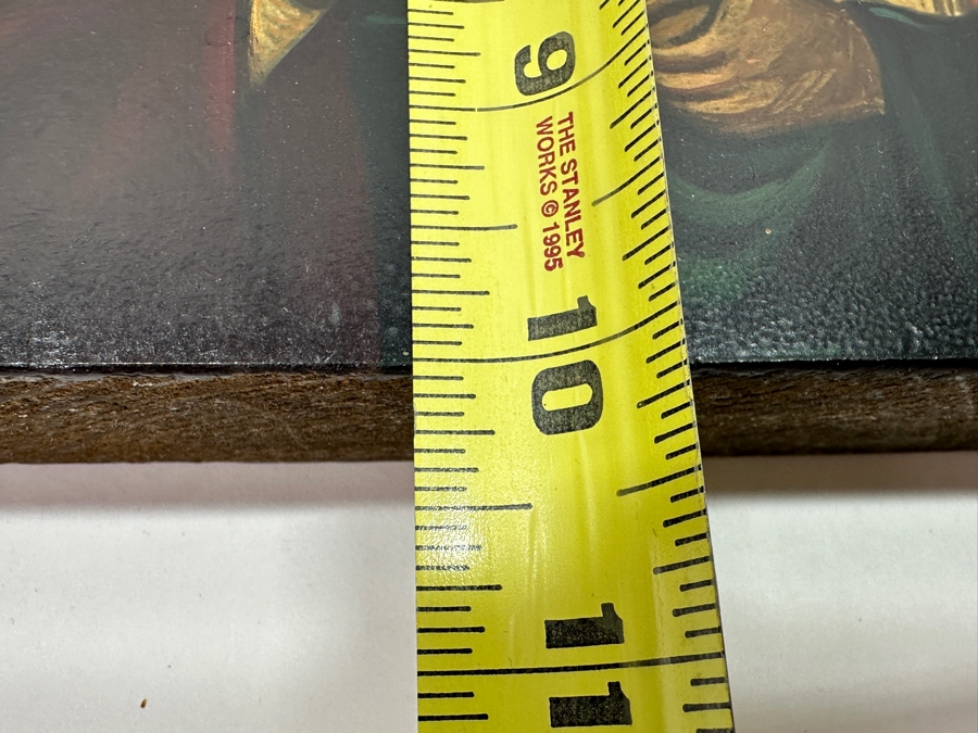 Just Added - Gene Basin (Russian/American) Original Icon Painting Of Jesus On Board 7W X 10H X 1.25D [Photo 11]