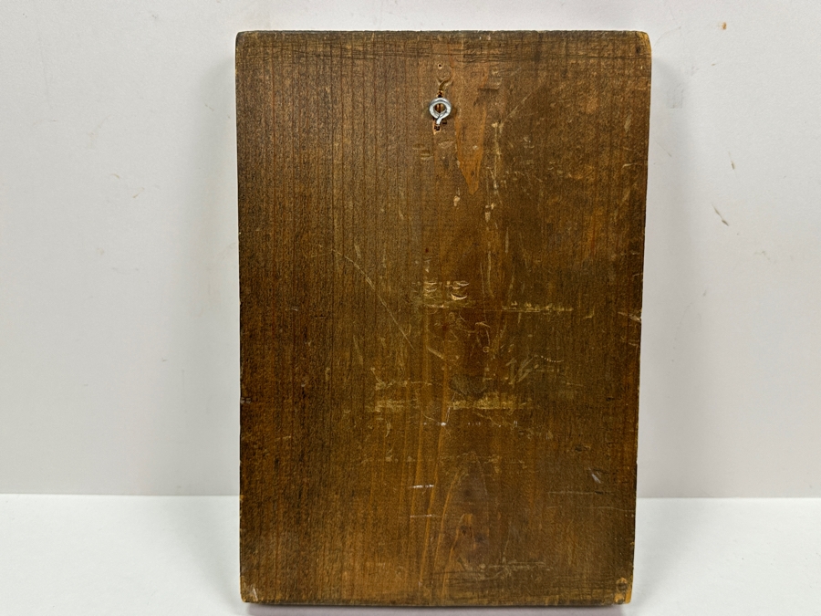 Just Added - Gene Basin (Russian/American) Original Icon Painting Of Jesus On Board 7W X 10H X 1.25D [Photo 9]