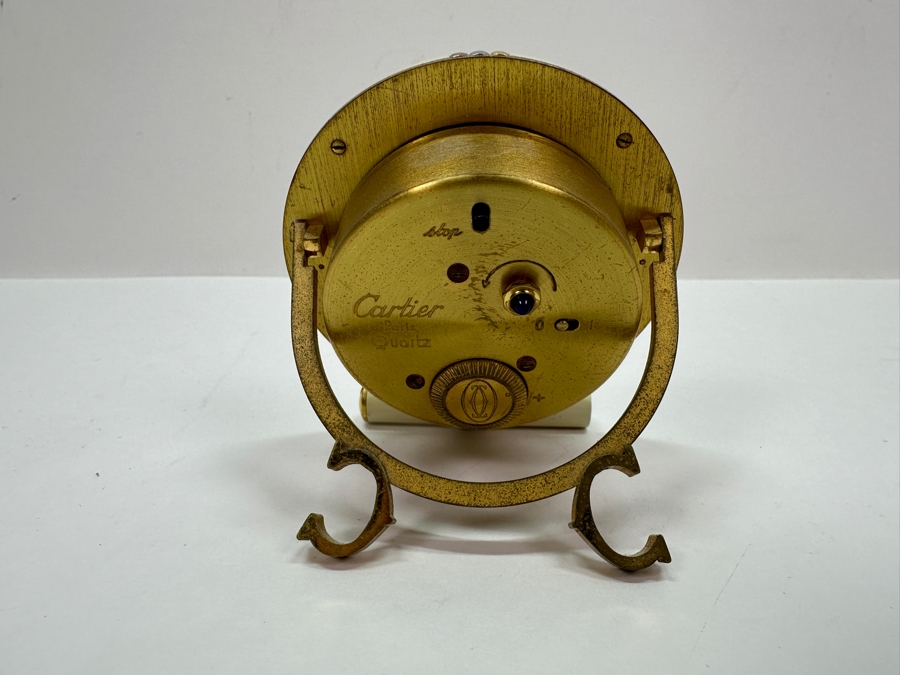Just Added - Vintage Cartier Paris Travel Clock 3W [Photo 6]