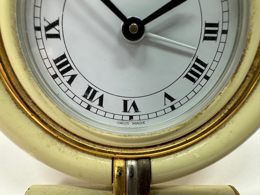 Just Added - Vintage Cartier Paris Travel Clock 3W [Photo 3]