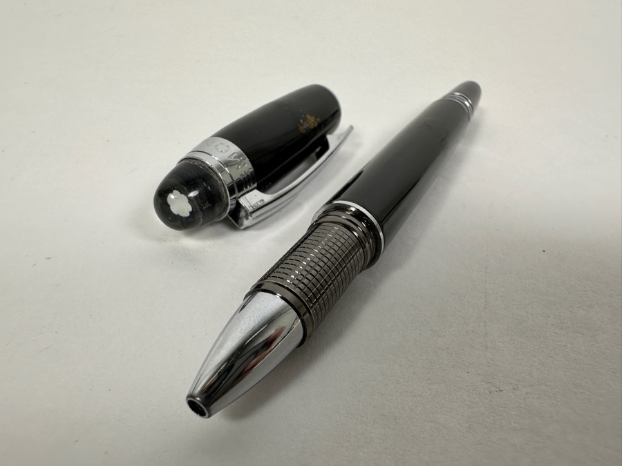 Just Added - Montblanc Starwalker Ballpoint Pen - Needs Ink Refill - Note See Photos For Scratches [Photo 8]