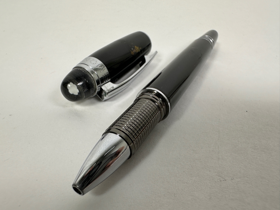 Just Added - Montblanc Starwalker Ballpoint Pen - Needs Ink Refill - Note See Photos For Scratches [Photo 2]