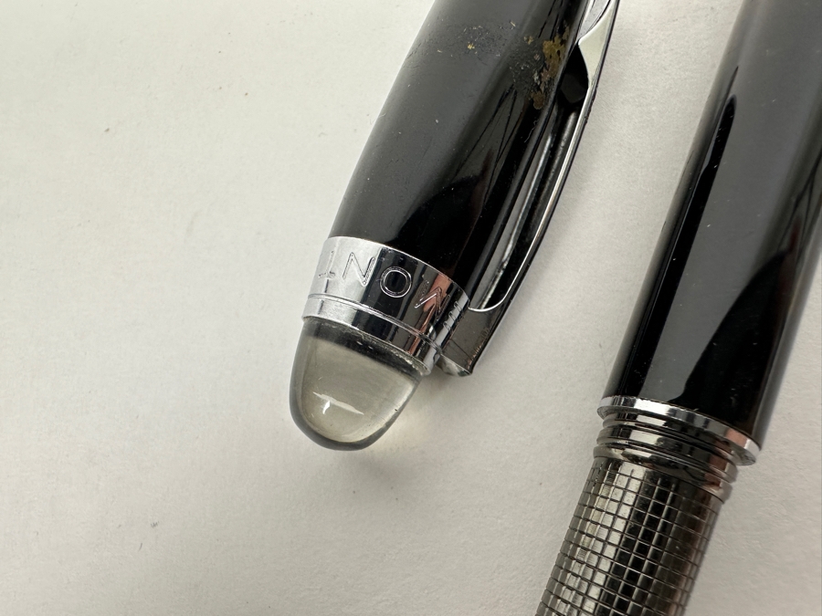 Just Added - Montblanc Starwalker Ballpoint Pen - Needs Ink Refill - Note See Photos For Scratches [Photo 4]
