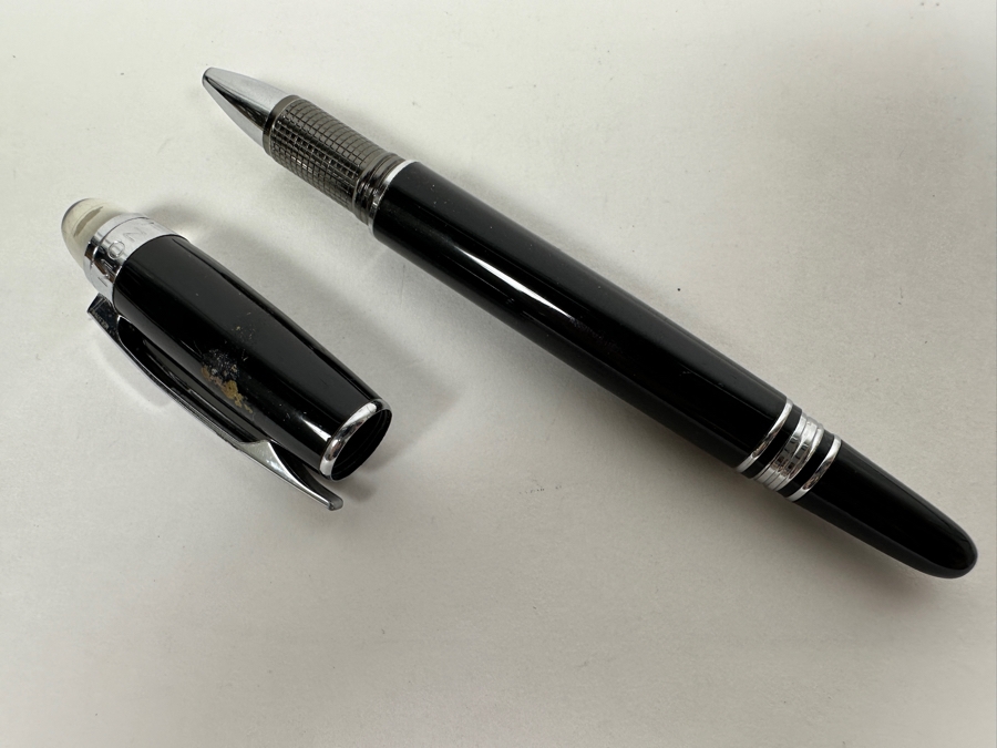 Just Added - Montblanc Starwalker Ballpoint Pen - Needs Ink Refill - Note See Photos For Scratches [Photo 6]