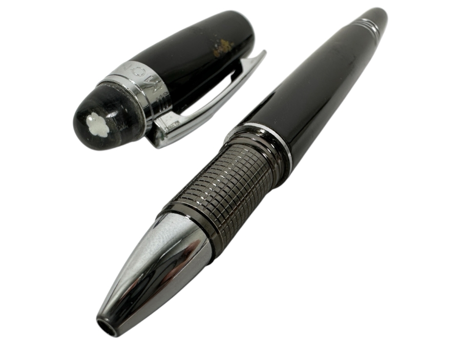 Just Added - Montblanc Starwalker Ballpoint Pen - Needs Ink Refill - Note See Photos For Scratches [Photo 1]