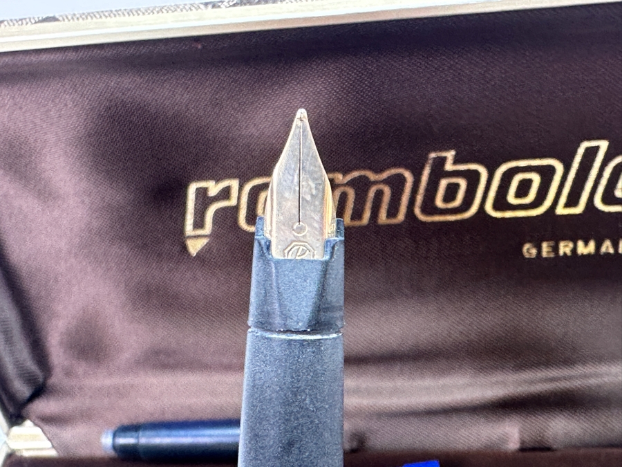 Rambold Germany 3 Pen Set With Fountain Pen, Ball Point And Rollerball Pen Plus Cross Fountain Pen [Photo 6]