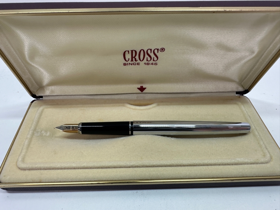 Rambold Germany 3 Pen Set With Fountain Pen, Ball Point And Rollerball Pen Plus Cross Fountain Pen [Photo 10]