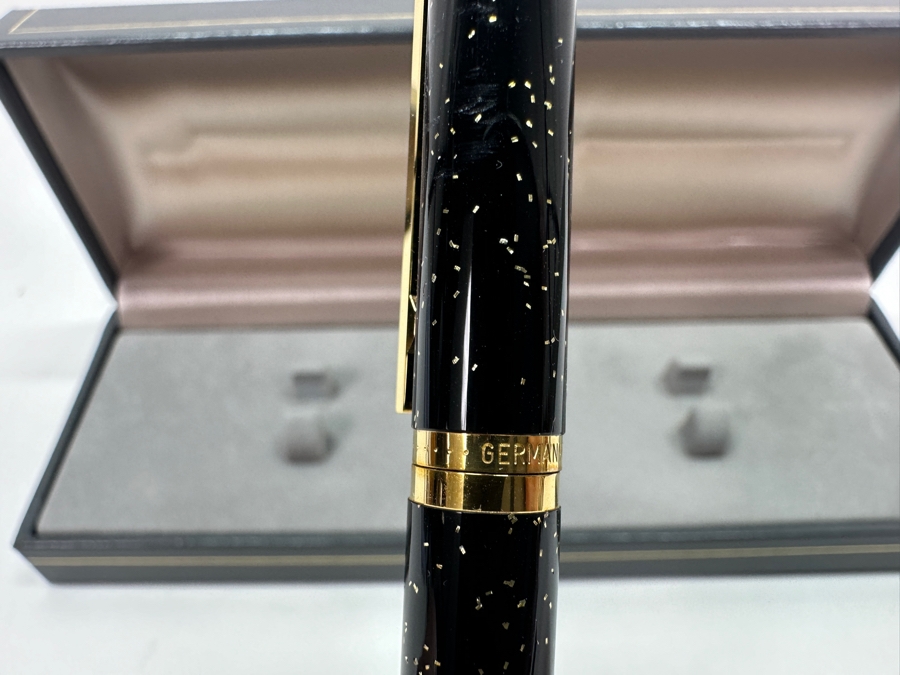 Vintage Dunhill Gemline Black Fountain Pen With 14k Gold Nib [Photo 5]