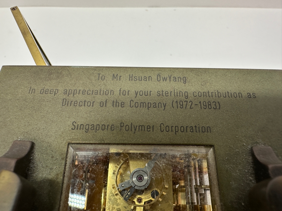 Stunning Matthew Norman London Brass Repeater Carriage Clock Working 4W X 3.5D X 7H Very Heavy [Photo 18]