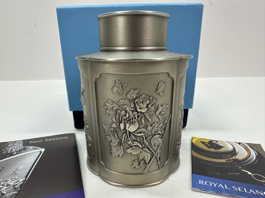 Royal Selangor Pewter Four Seasons Bottle With Top [Photo 3]