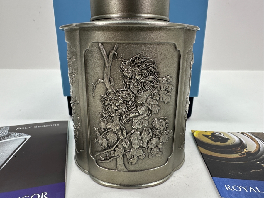 Royal Selangor Pewter Four Seasons Bottle With Top [Photo 6]