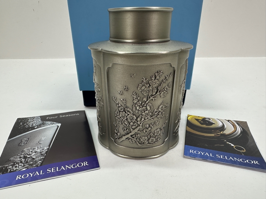 Royal Selangor Pewter Four Seasons Bottle With Top [Photo 4]