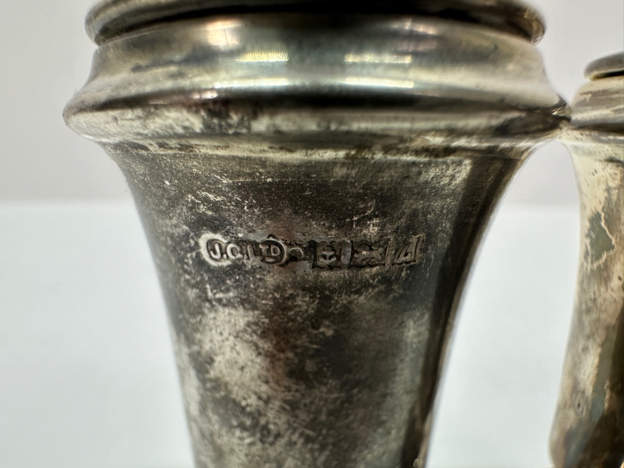 English Sterling Silver Salt & Pepper Shakers 2.75H 72.7g [Photo 4]