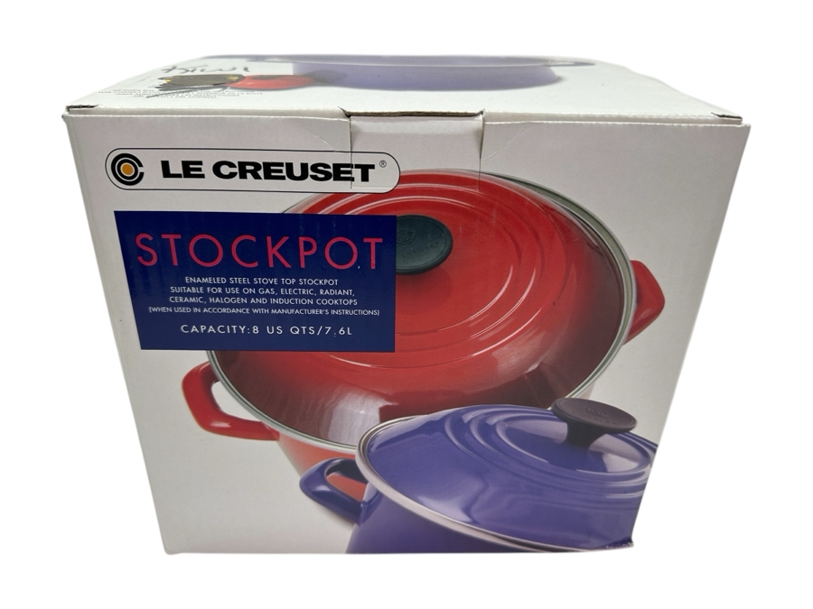 New Le Creuset Stockpot 8 US Qts 7.6L Kiwi Green Color [Photo 1]