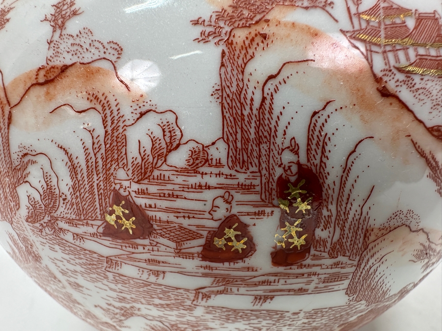 Vintage Japanese Kutani Teapot 8W X 8.5H [Photo 8]