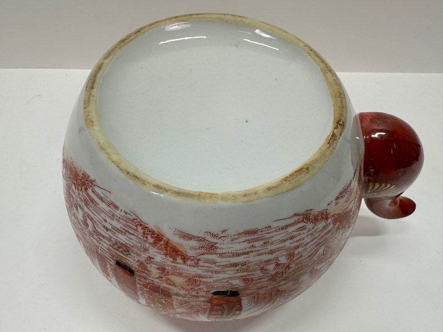 Vintage Japanese Kutani Teapot 8W X 8.5H [Photo 9]