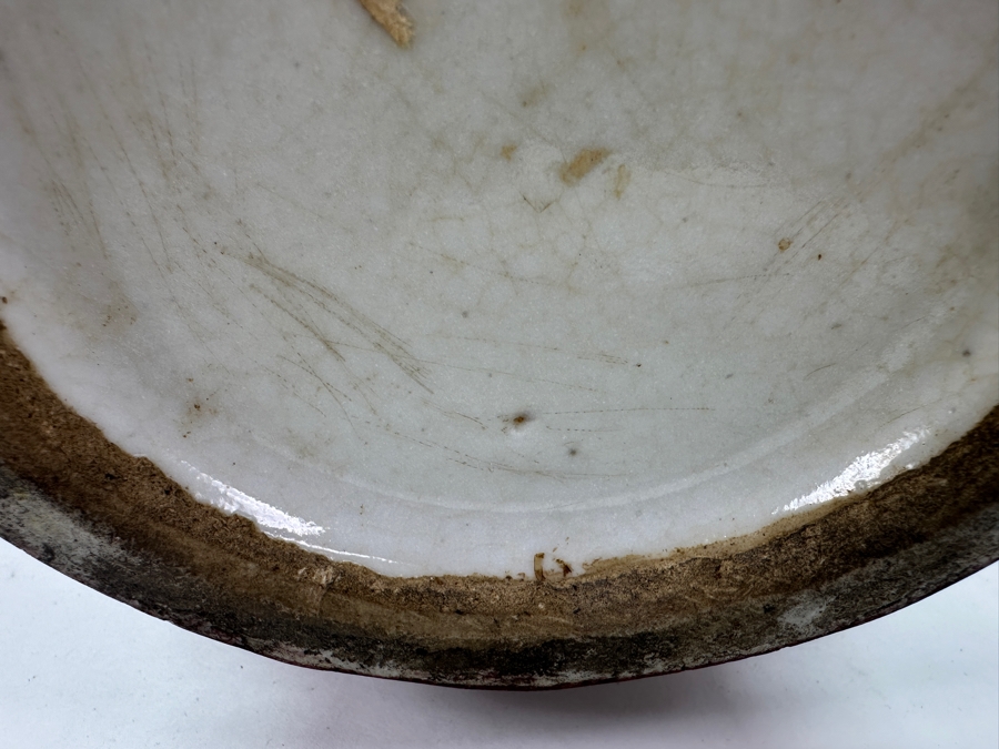 Antique Chinese Ox Blood Porcelain Vase 16H [Photo 3]