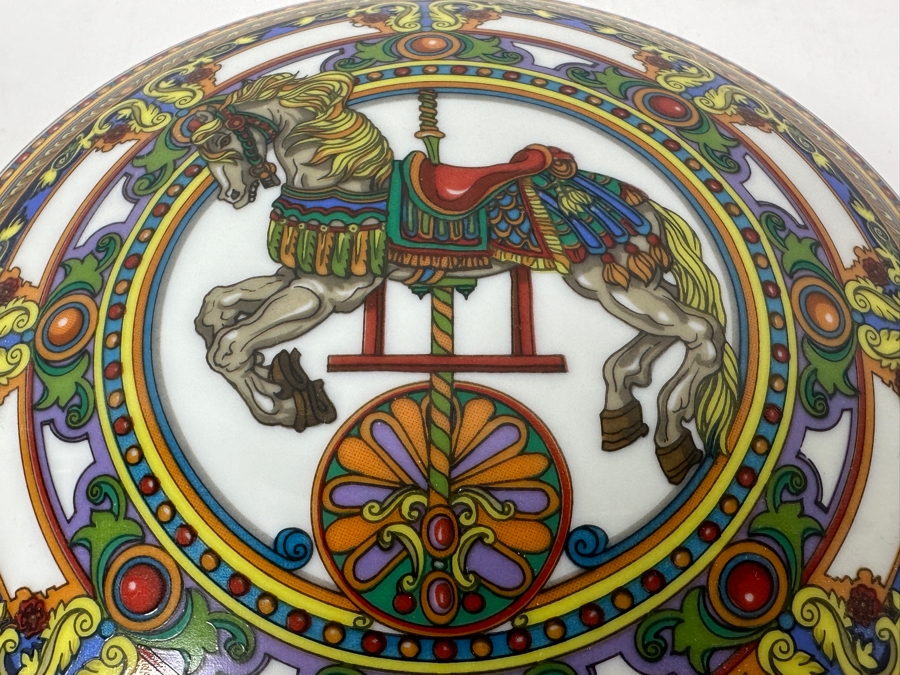 GUCCI Porcelain Box Made In France Carousel Horse 6W X 2.75H [Photo 3]
