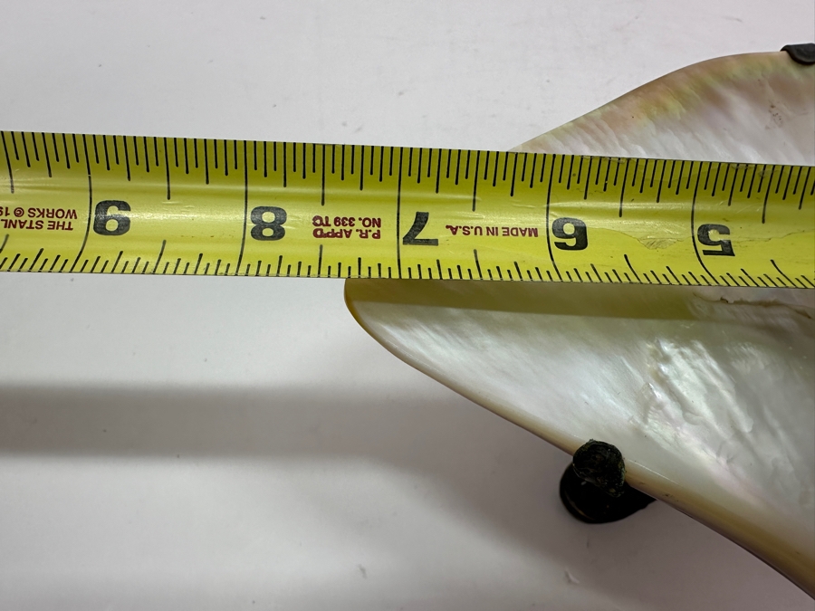 Vintage Maitland-Smith Mother Of Pearl Caviar Dish 7.5W X 6D X 3H [Photo 11]