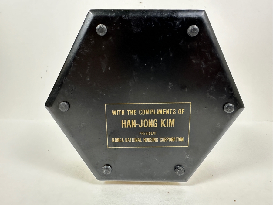 Vintage Stunning Korean Mother Of Pearl Inlay Jewelry Box 8.5W X 4H [Photo 10]