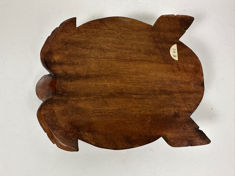 Hand Carved Wooden Turtle 10'W x 8'L x 2.5'H [Photo 8]