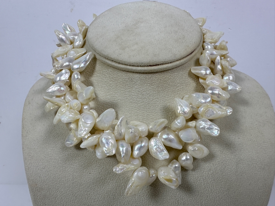 15' Multi-Strand Pearl Necklace [Photo 2]