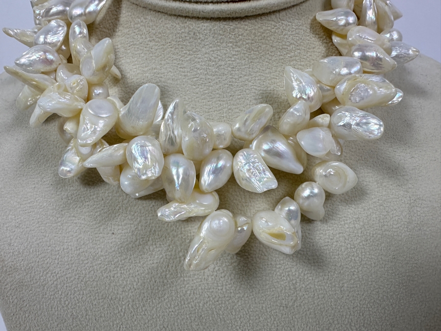 15' Multi-Strand Pearl Necklace [Photo 3]