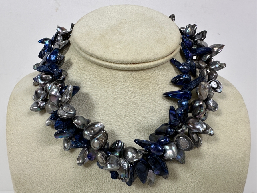 16' Multi-Strand Pearl Necklace [Photo 2]