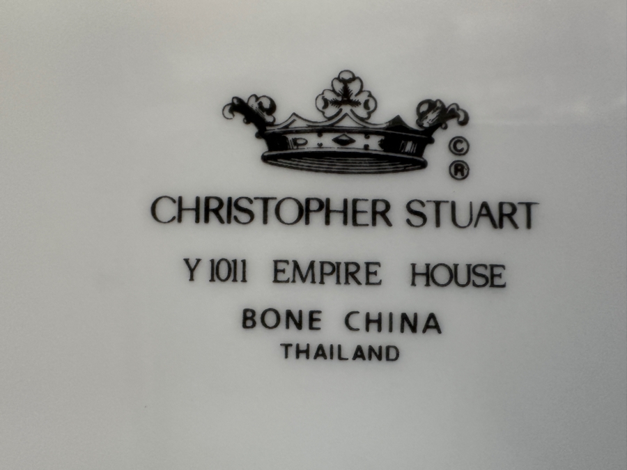 Christopher Stuart Empire House Bone China Service [Photo 6]