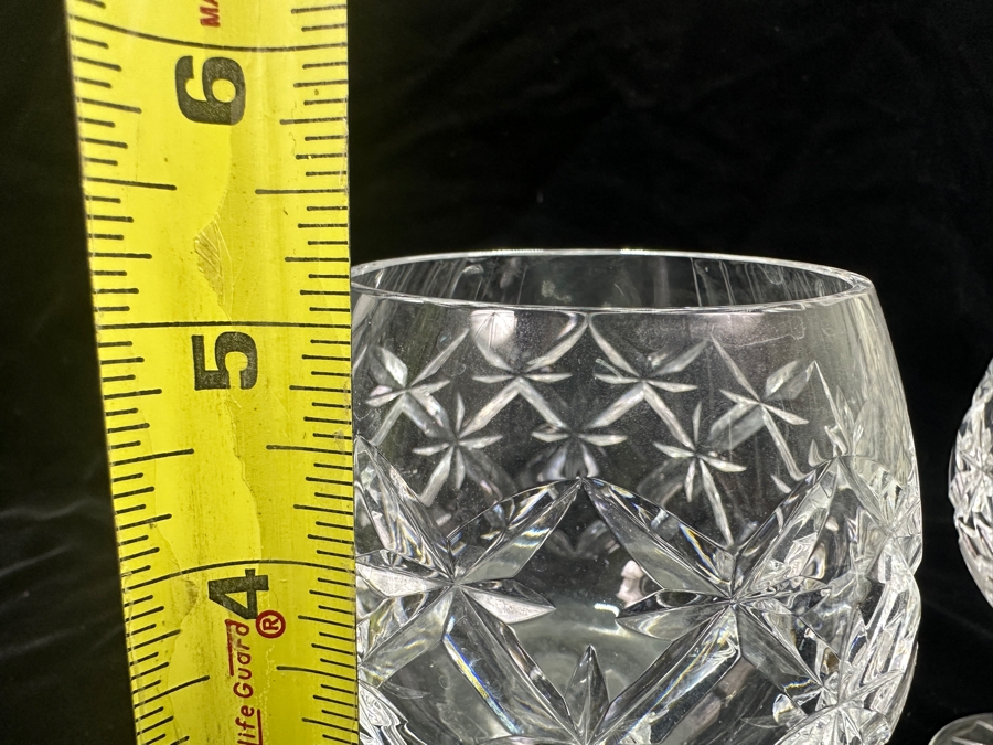 (2) Tiffany & Co Crystal Brandy Snifters 5 1/8'H [Photo 5]