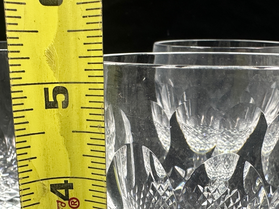 Set of (7) Waterford Colleen Water/Wine Goblets 5.25'H Replacements Value $699 [Photo 5]