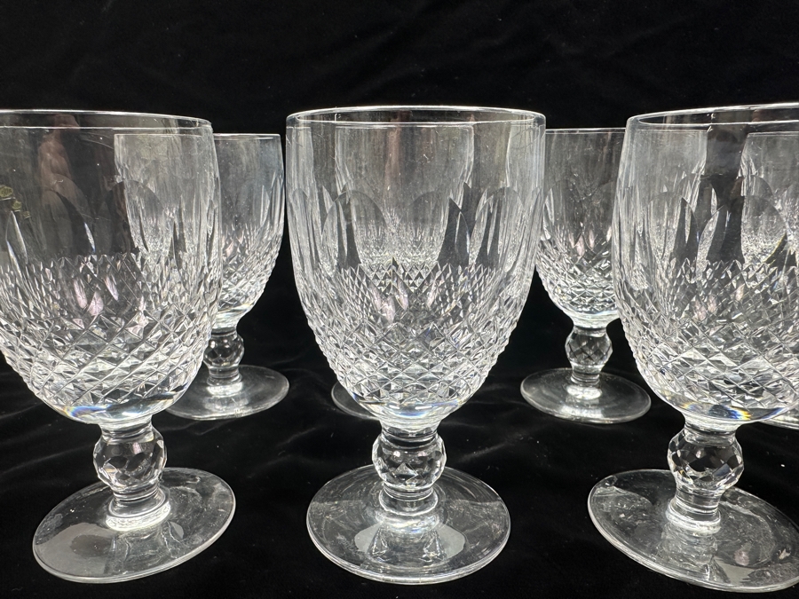 Set of (8) Waterford Colleen Wine/Port Glasses 4.75'H Replacements Value $559 [Photo 3]