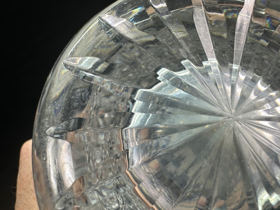 Waterford Colleen Wine Decanter No Stopper 10 7/8' Replacement Value $189 And Spirit Decanter No Stopper 8'H [Photo 7]