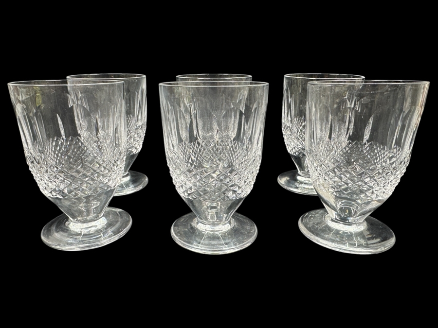 Set of (6) Waterford Colleen Juice Glasses 3 7/8'H Replacements Value $479