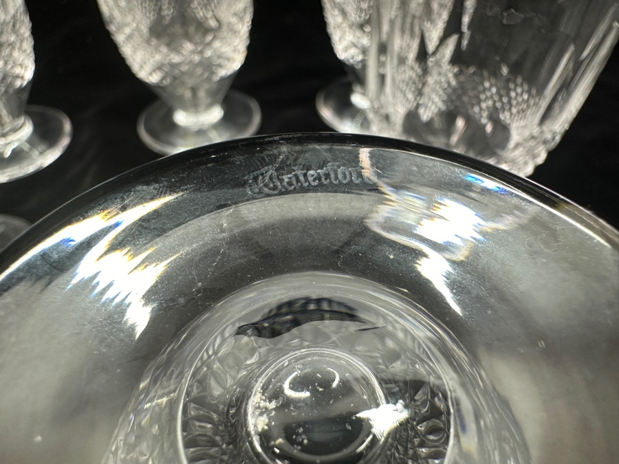 Set of (6) Waterford Colleen Juice Glasses 3 7/8'H Replacements Value $479 [Photo 5]