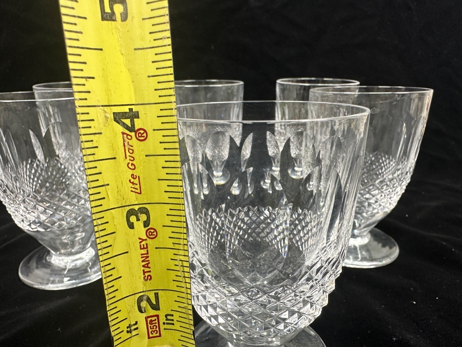 Set of (6) Waterford Colleen Juice Glasses 3 7/8'H Replacements Value $479 [Photo 6]
