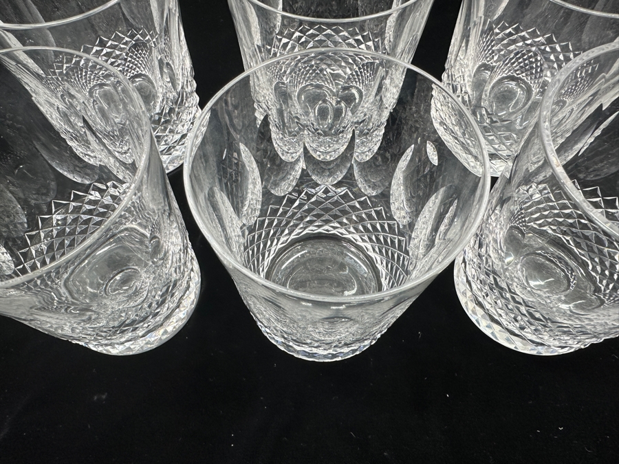 Set of (6) Waterford Colleen Double Old Fashioned Glasses 4 3/8'H Replacements Value $1,319 [Photo 5]