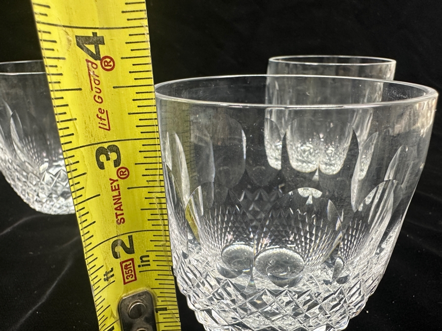 Set of (4) Waterford Colleen Old Fashioned Glasses 3 1/2'H Replacements Value $479 [Photo 6]