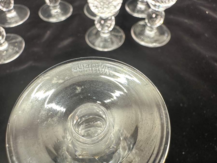Set of (10) Waterford Colleen Cordial Glasses 3 1/4'H Replacements Value $359 [Photo 7]