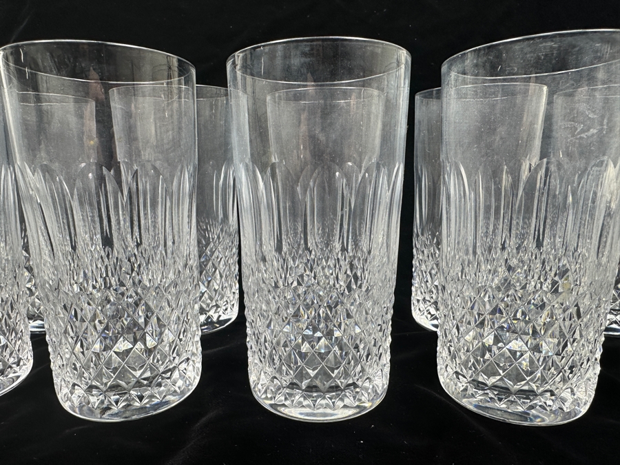 Set of (12) Waterford Colleen Highball Glasses 6'H Replacements Value $2,159 [Photo 3]