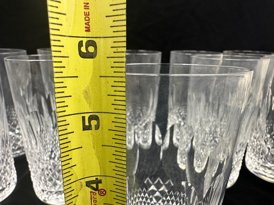 Set of (12) Waterford Colleen Highball Glasses 6'H Replacements Value $2,159 [Photo 8]