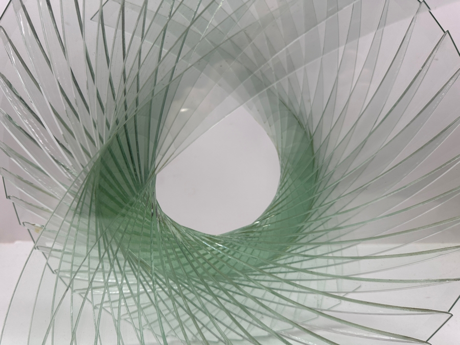 Spiral Motion Glass Sculpture 16W X 8D X 16H [Photo 8]