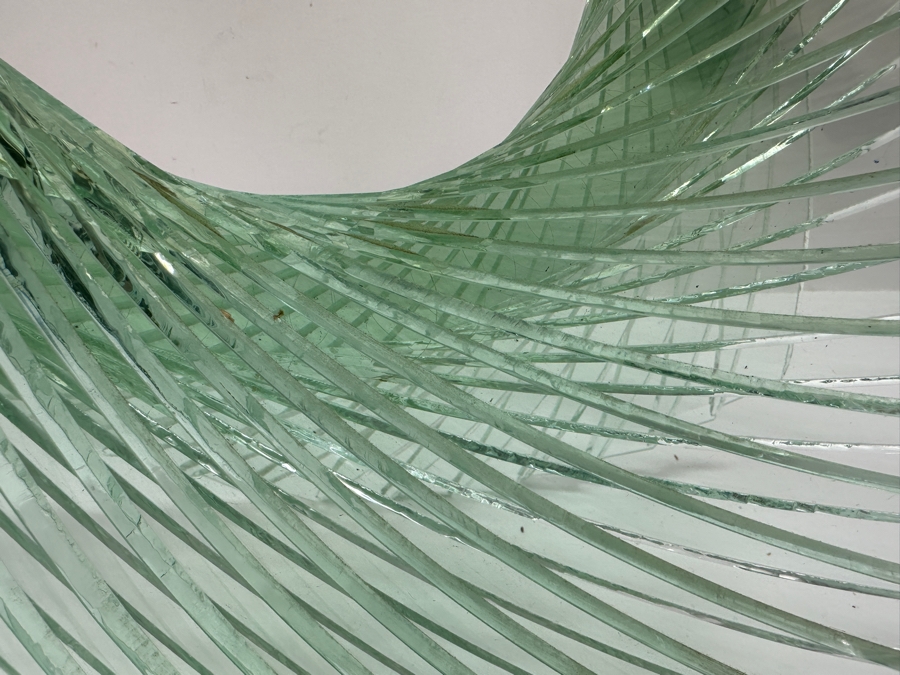 Spiral Motion Glass Sculpture 16W X 8D X 16H [Photo 4]